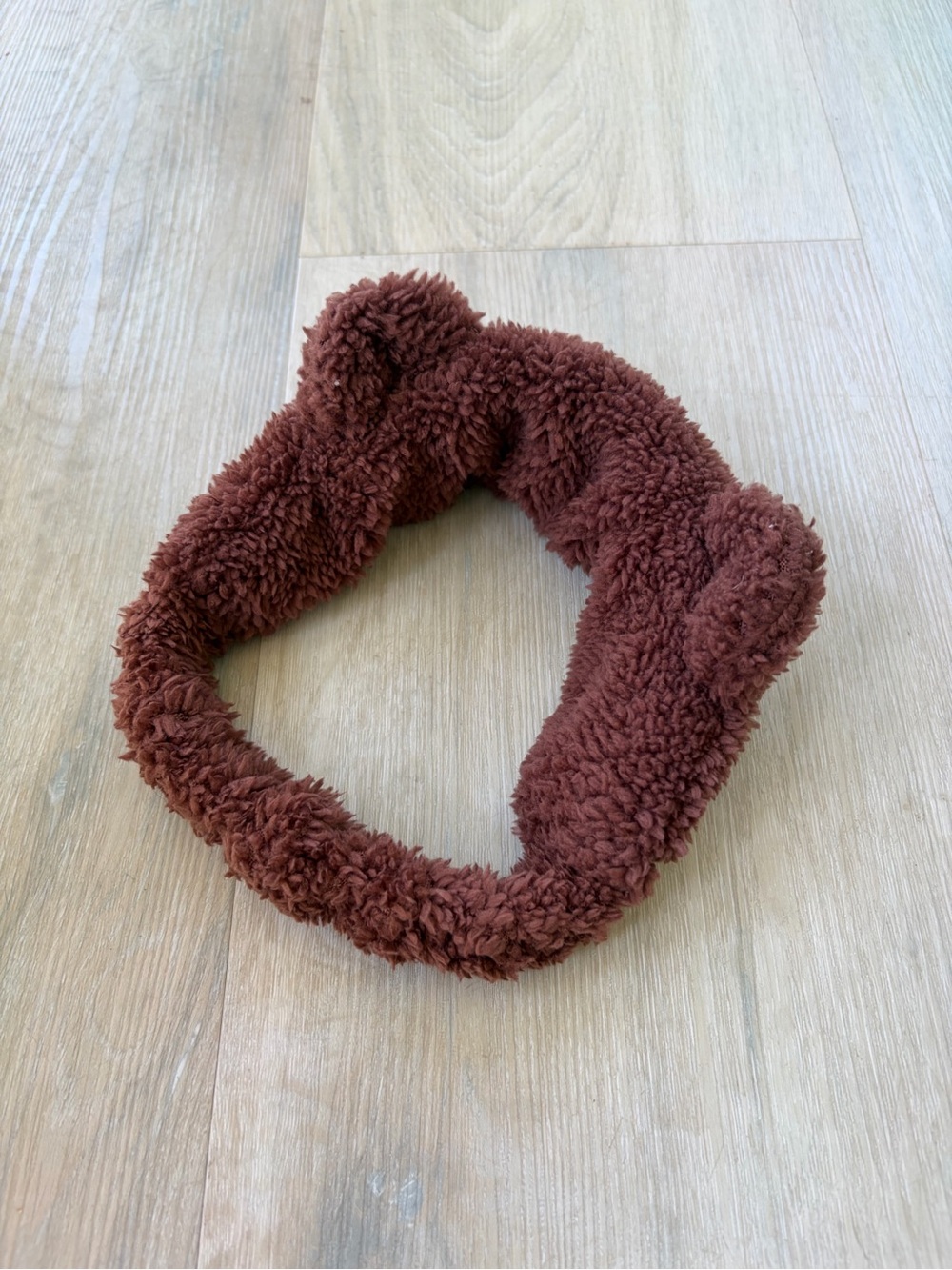 Target Teddy Bear Ear Headband - Chocolate Brown